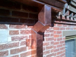 Copper Gutter