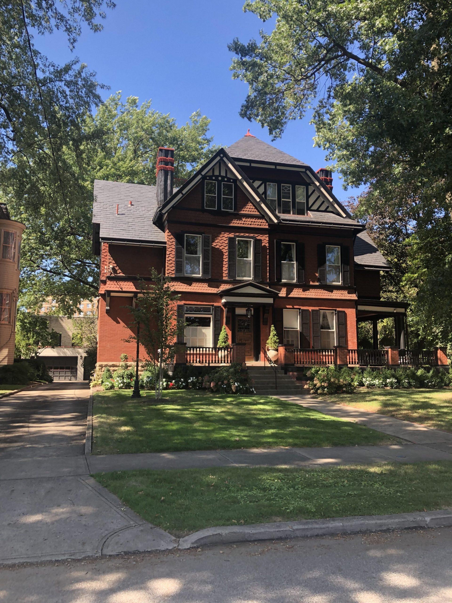 Slate w Copper Gutters