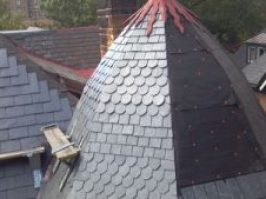 Slate w Ornate Metalwork